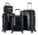 Set De 4 Valijas Rigidas Pierre Cardin Giro 360 Beauty + Tsa